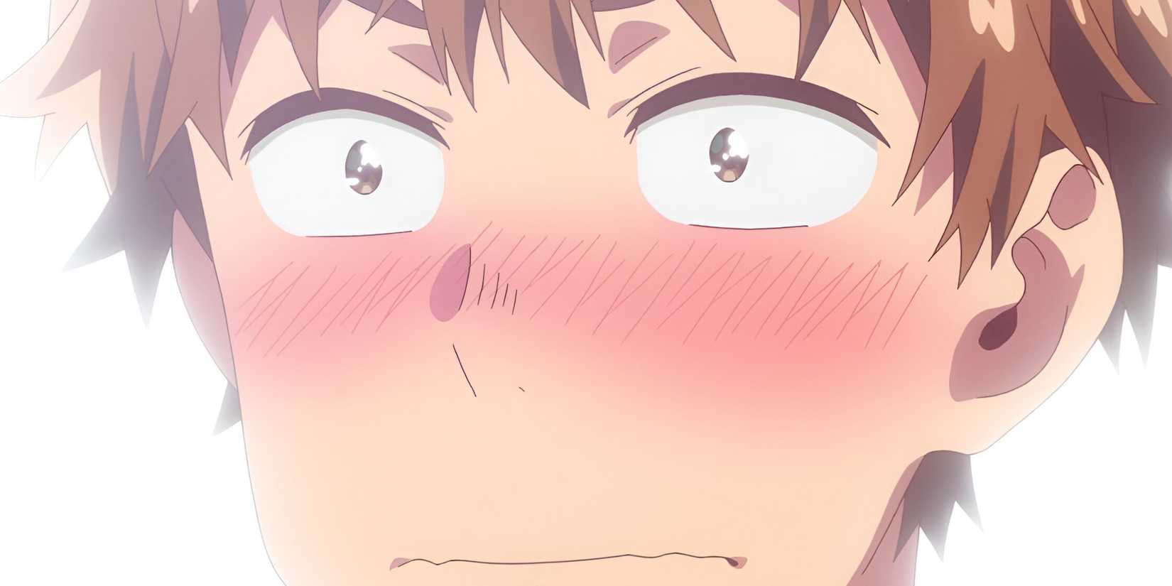 rent a girlfriend kazuya blushing