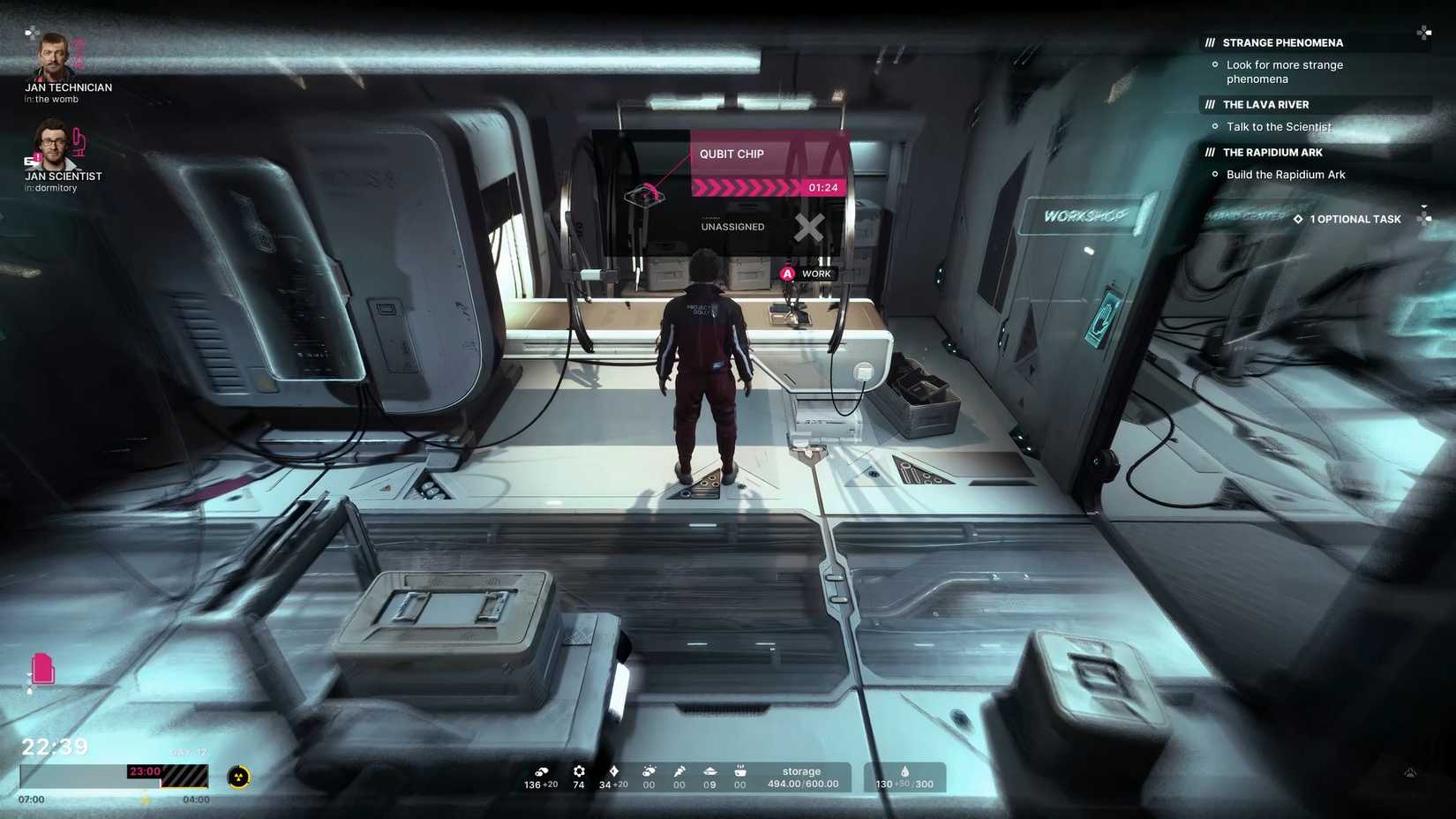 repair broken chip into qubit chip in the alters