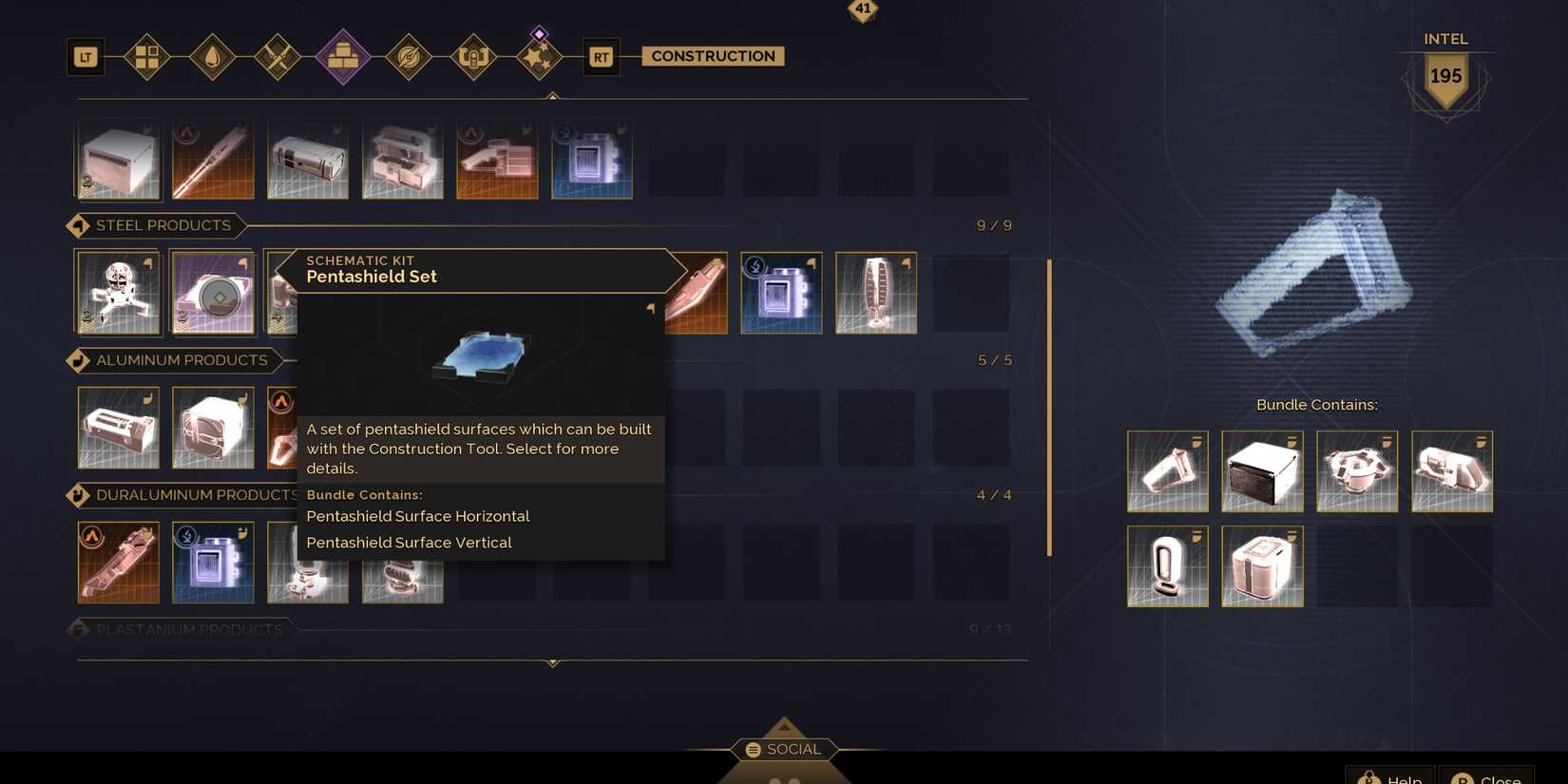 Research the Pentashield Set in Dune Awakening