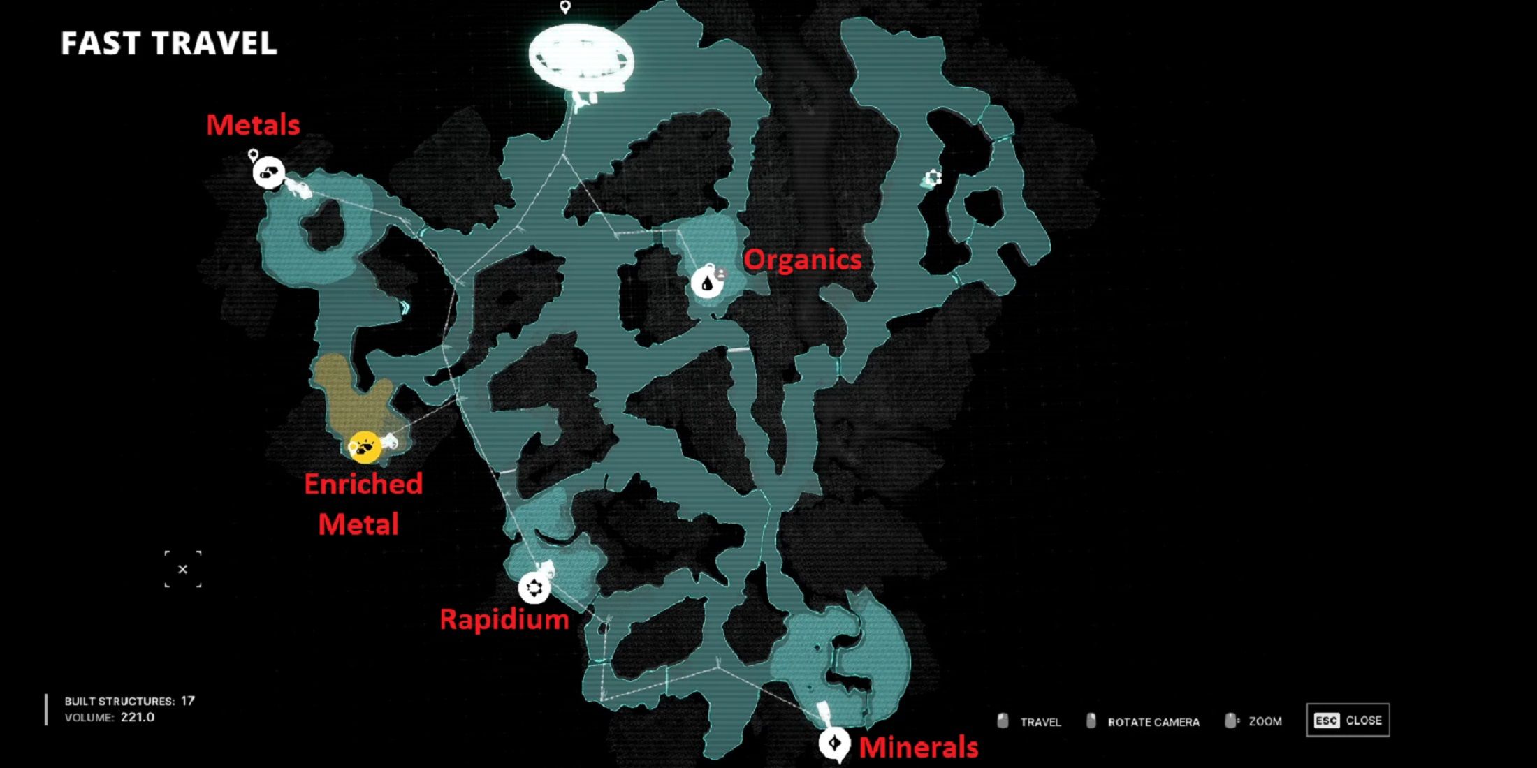 Resource Map Act 1 - The Alters