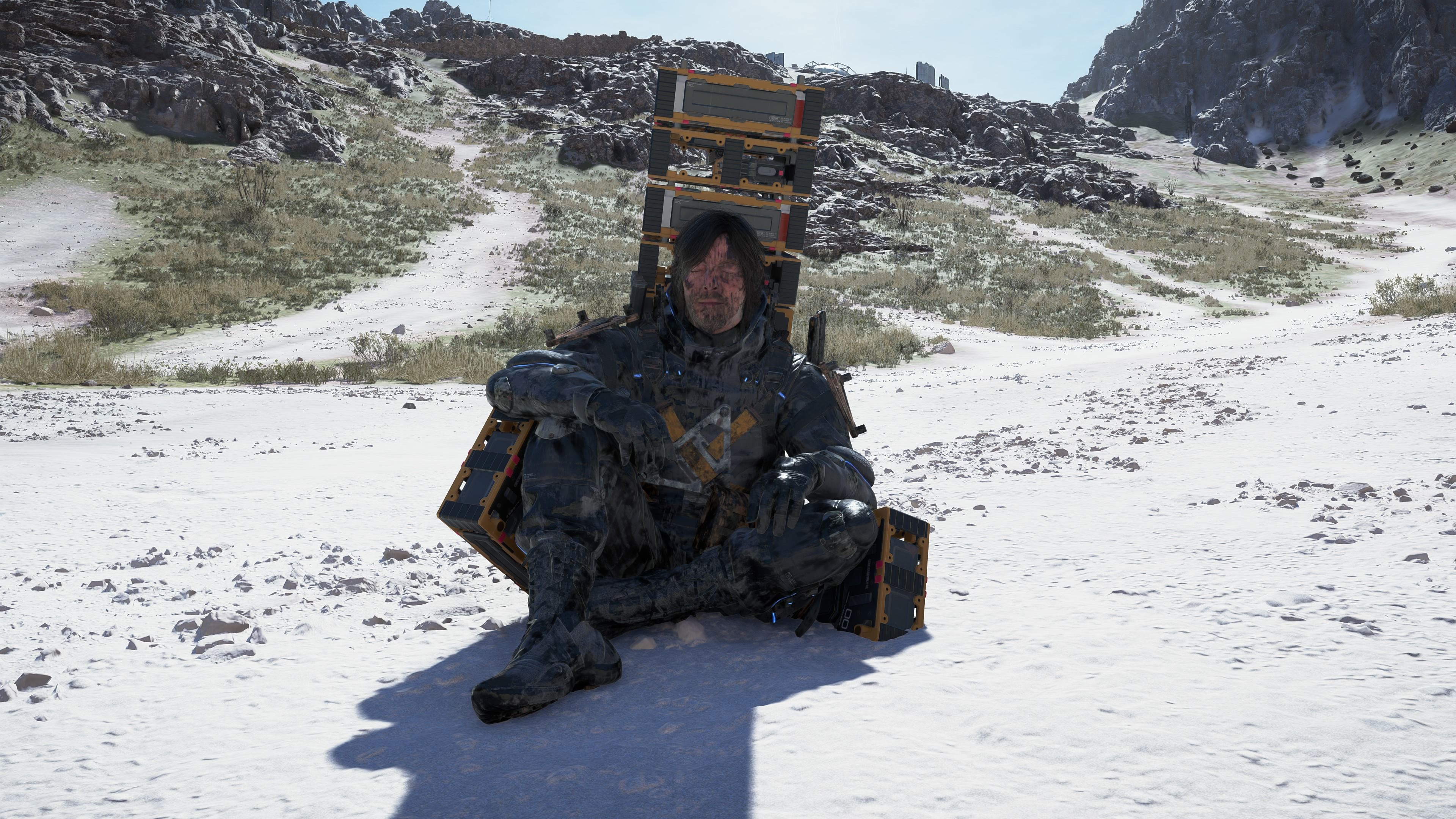 resting in death stranding 2