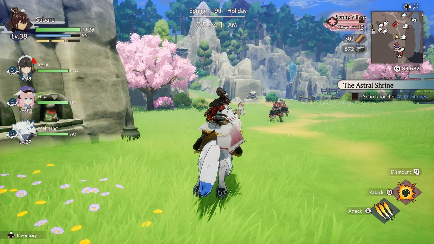 Ronter Rides How to Ride and Befriend Monsters in Rune Factory Guardians of Azuma