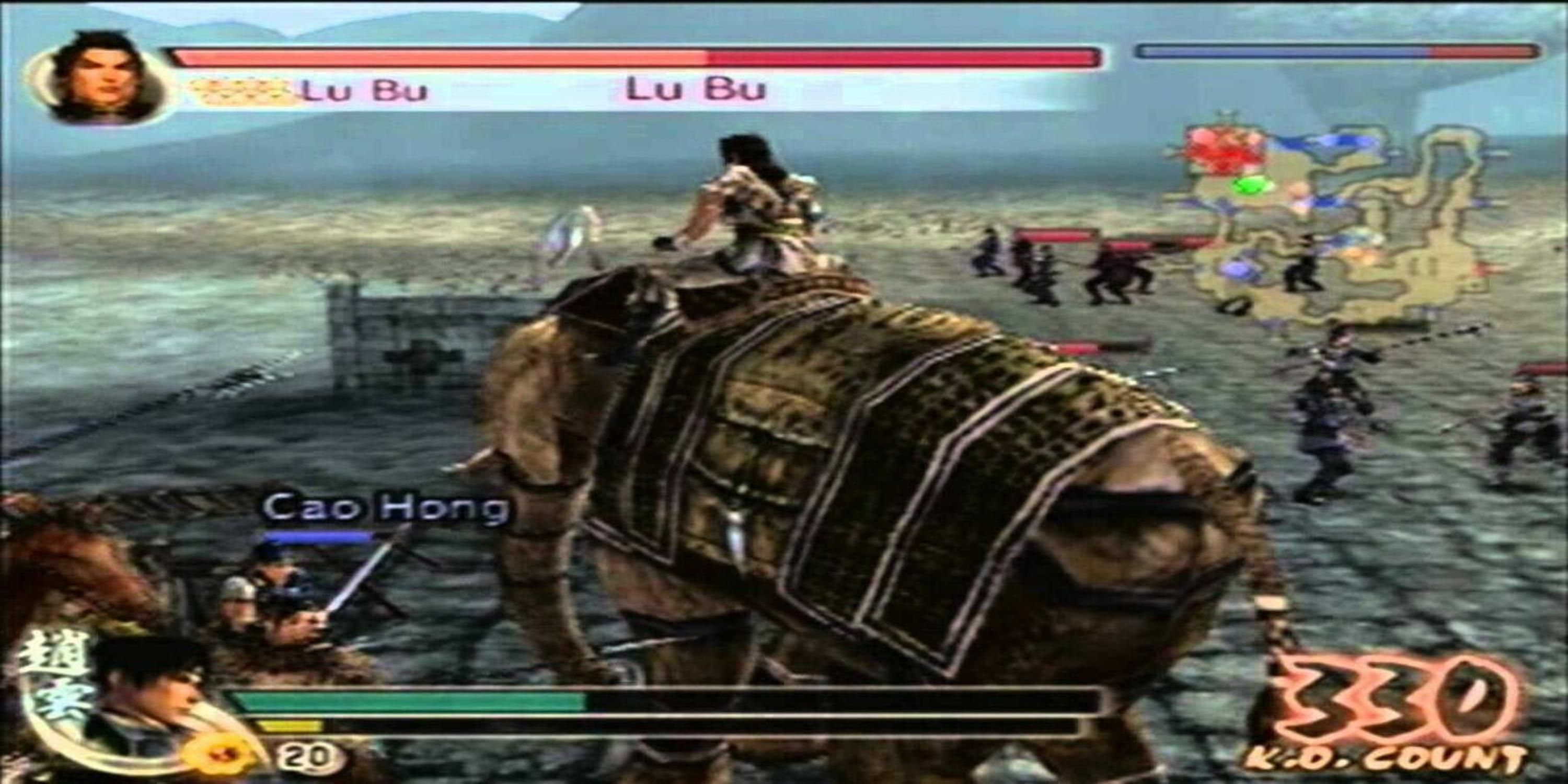 Riding an elephant in Dynasty Warriors 5-2