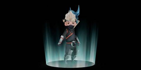 Ringabel as a Ninja in Bravely Default Flying Fairy HD Remaster