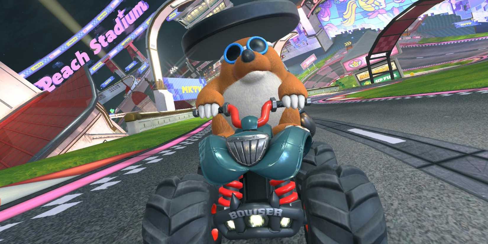 rocky wrench in mario kart world