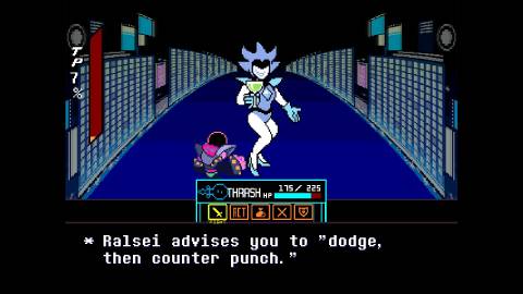 Round 1 Giga Queen Deltarune Fight