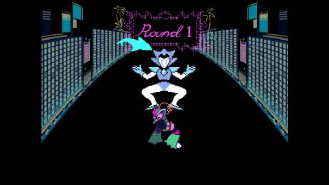 Round 1 Giga Queen Deltarune