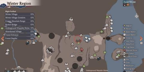 Rune Factory Guardians of Azuma Roll Roll Roll Your Onigiri location Winter Region