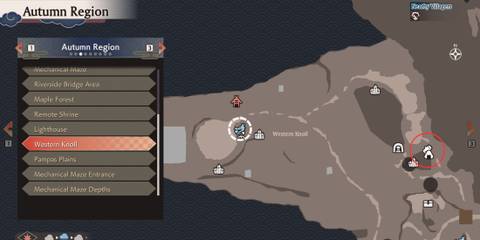 Rune Factory Guardians of Azuma Roll Roll Roll Your Onigiri location Autumn Region