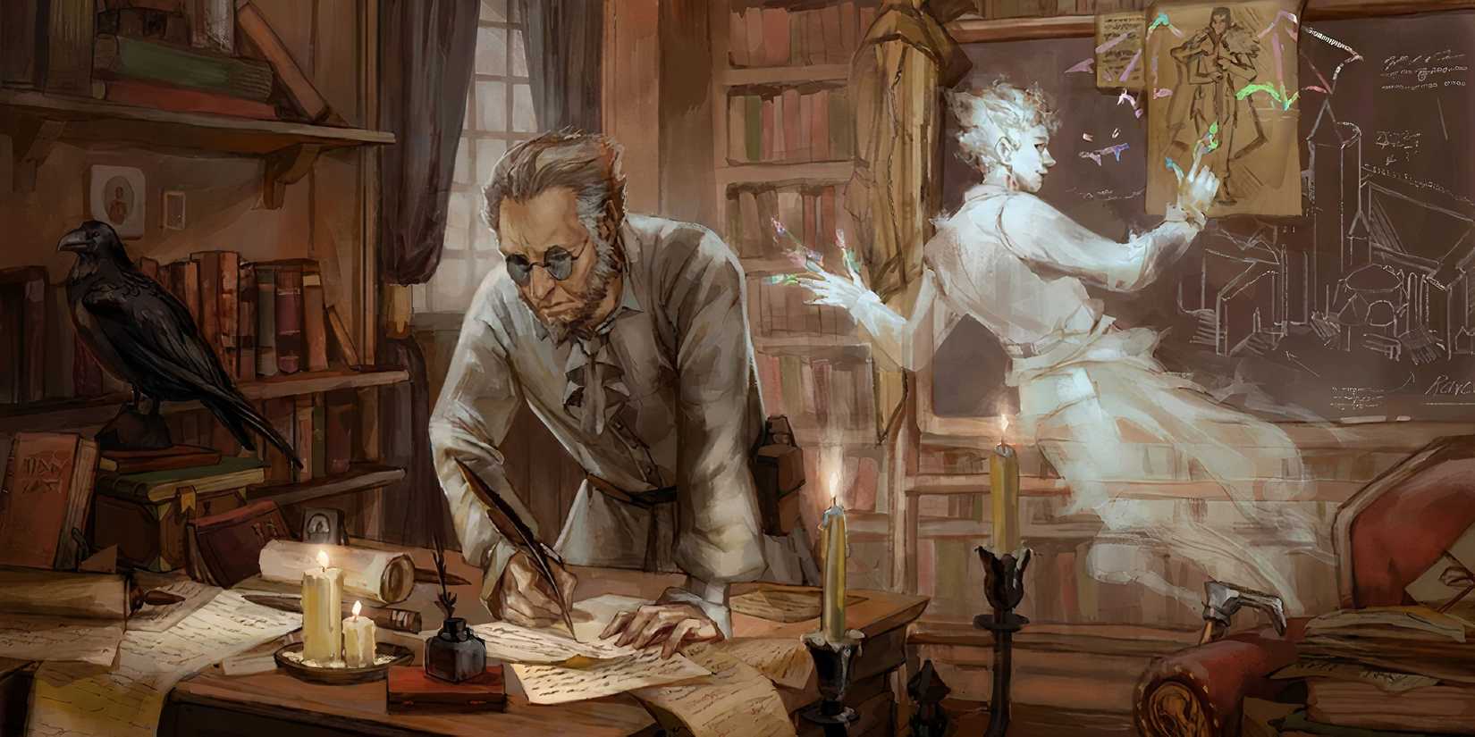 Rudolph Van Richten D&D official WotC art
