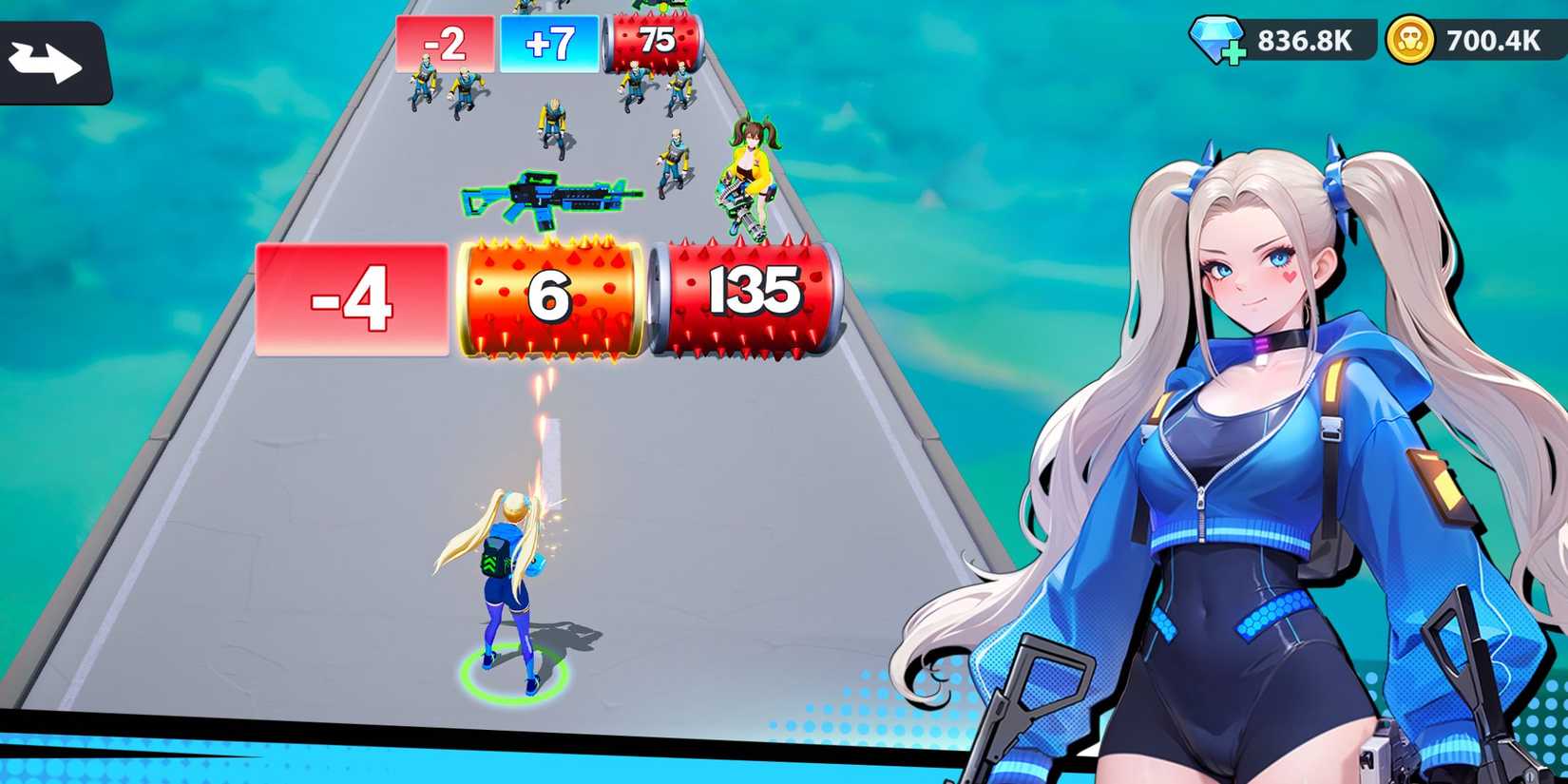 Run! Goddess character