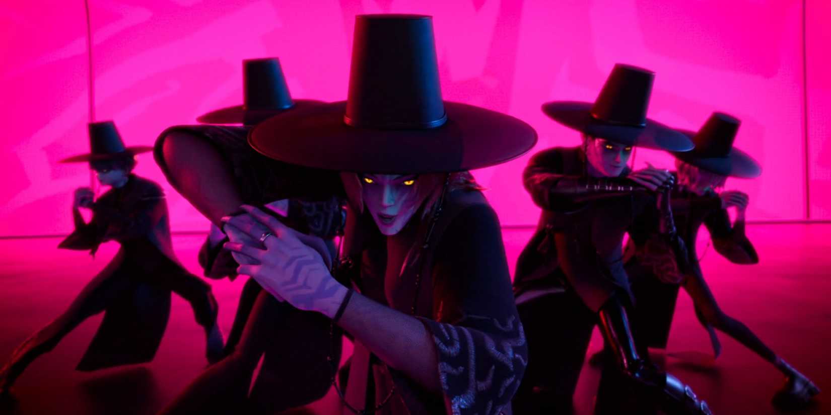 Saja Boys Perferoming Your Idol in Kpop Demon Hunters