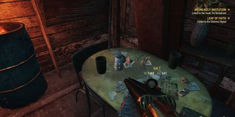 Salt Spawn at Bloody Frank's Fallout 76