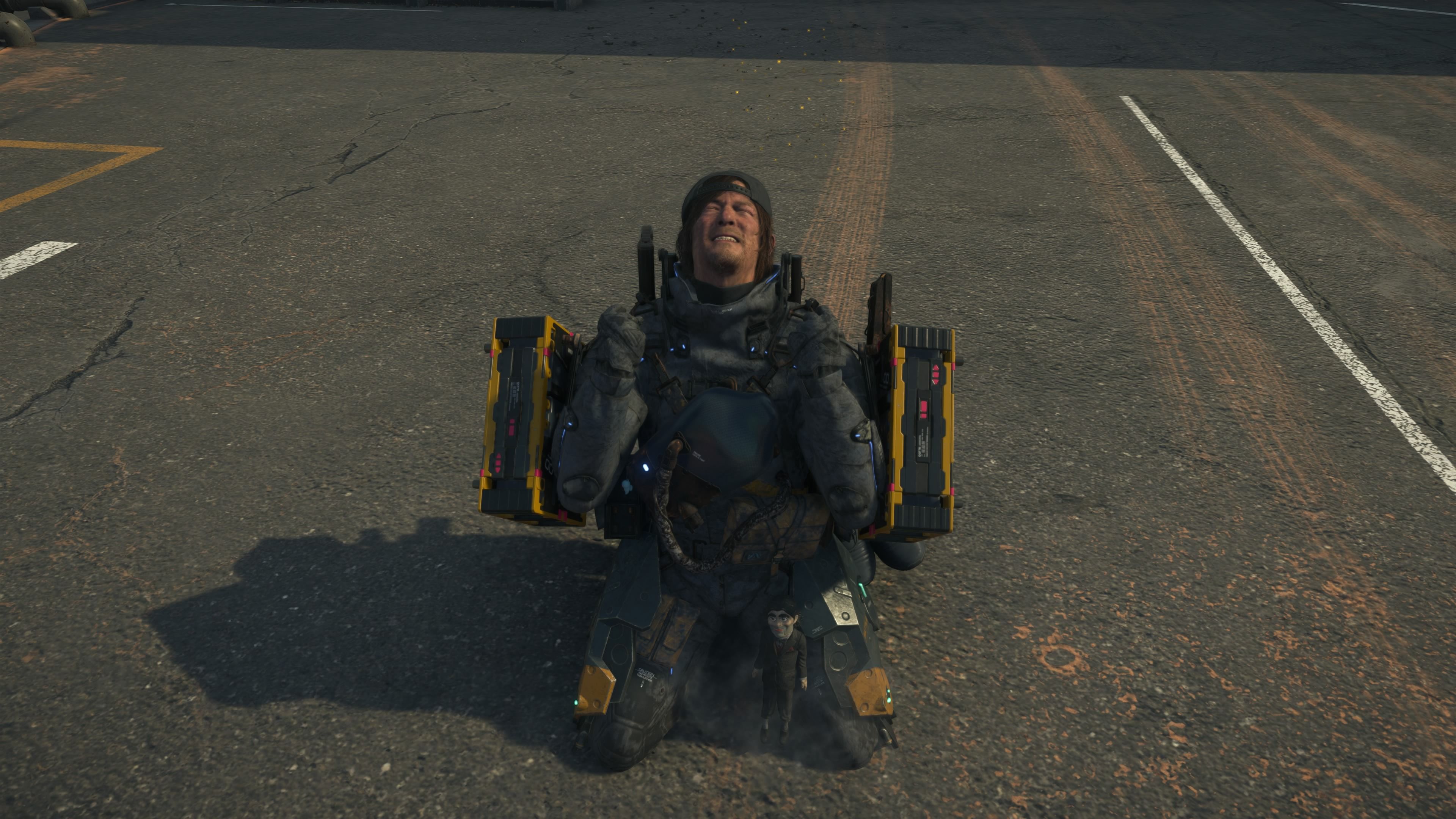 sam begs in death stranding 2