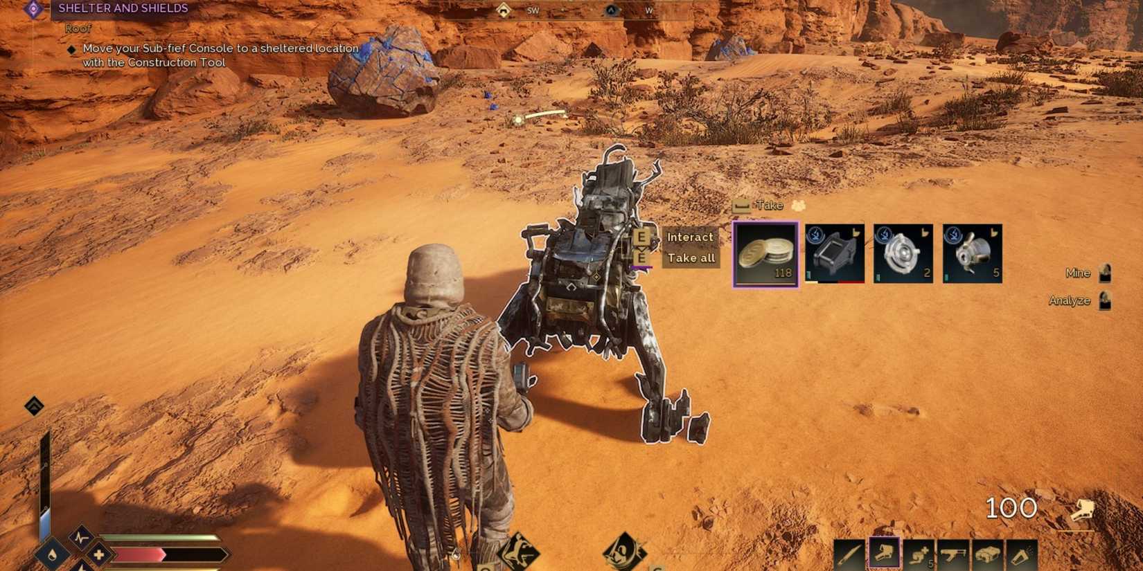 Sandbike Wreckage Dune Awakening