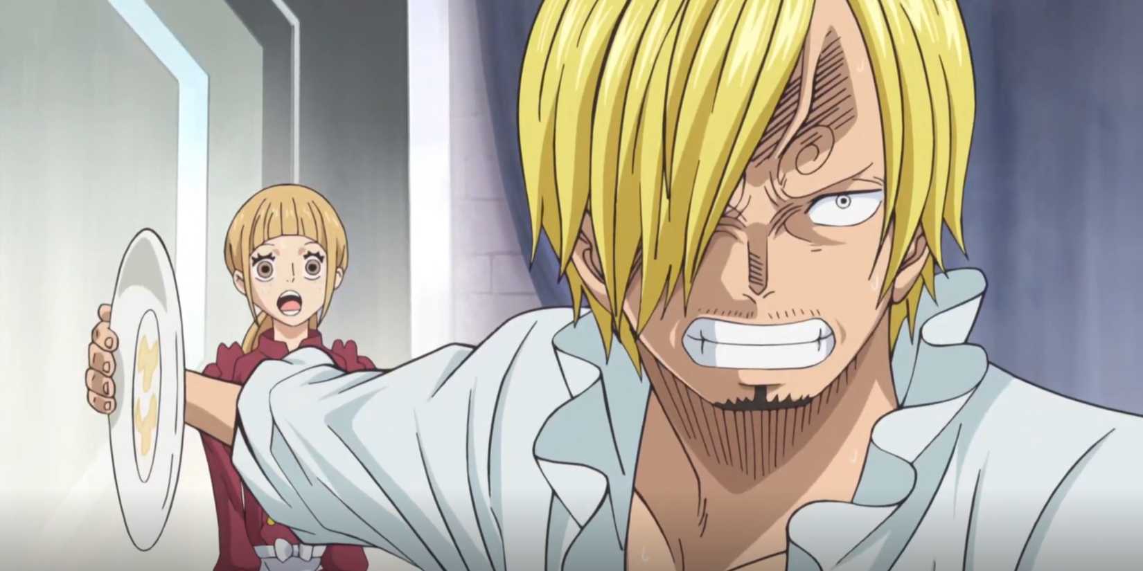 Sanji and Cosette from One Piece