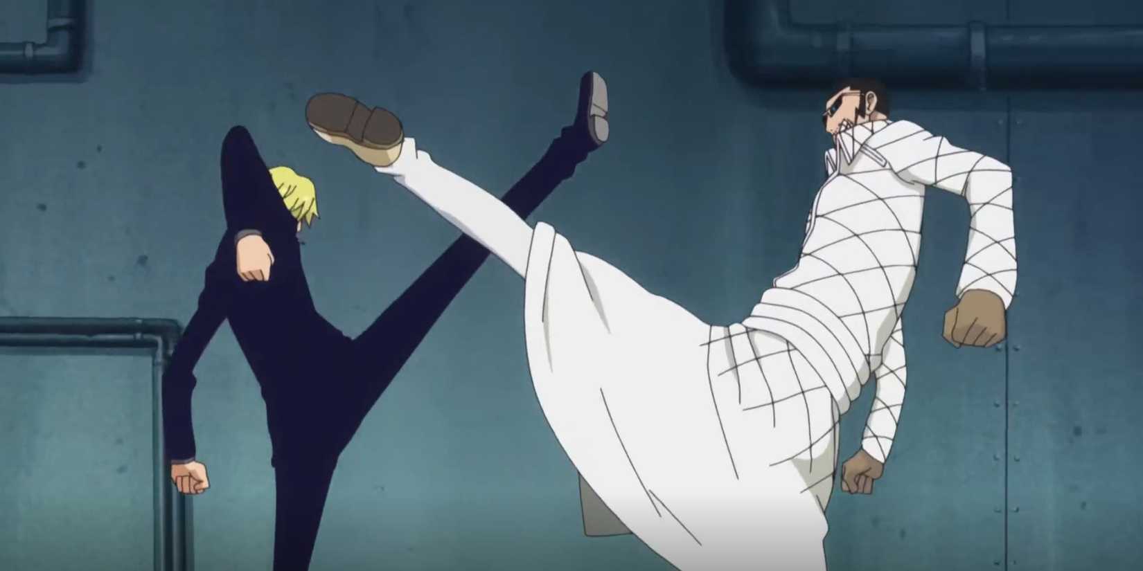 Sanji and Vergo One Piece