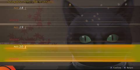 Saving in Raidou Remastered The Mystery of the Soulless Army