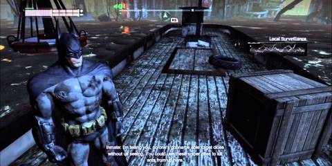 Scarecrow's lair in Batman Arkham City