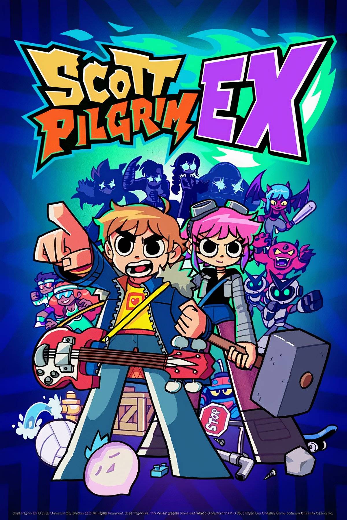 Scott Pilgrim X Tag Page Cover Art