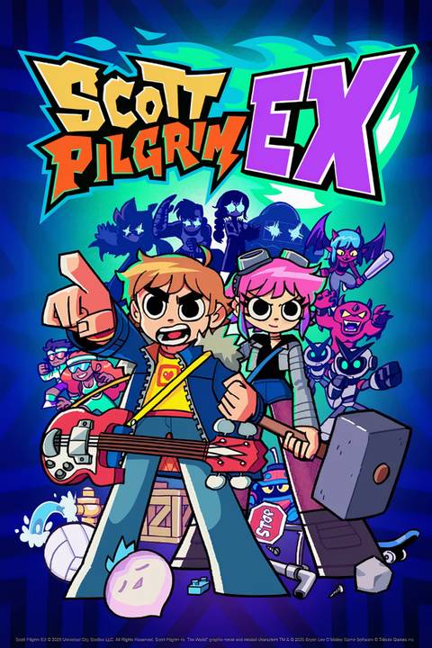 scott pilgrim ex tag page cover art