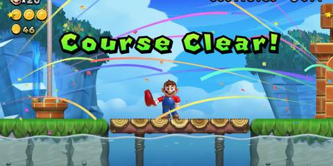 Mario stage clear