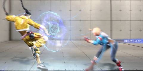 Jamie breaking Cammie;s throw