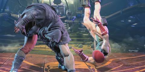 Bison throwing Cammy