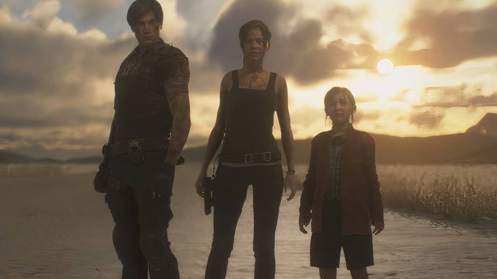 Leon, Claire, Sherry