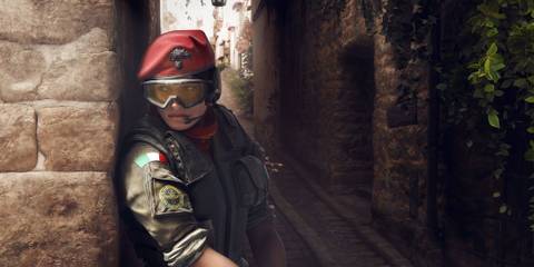 Alibi peeking around a corner