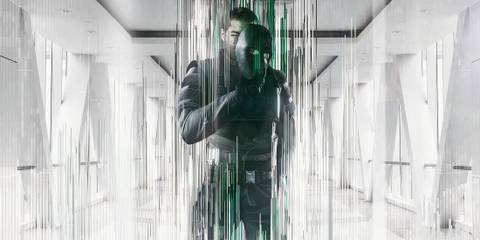 Vigil glitching on the screen