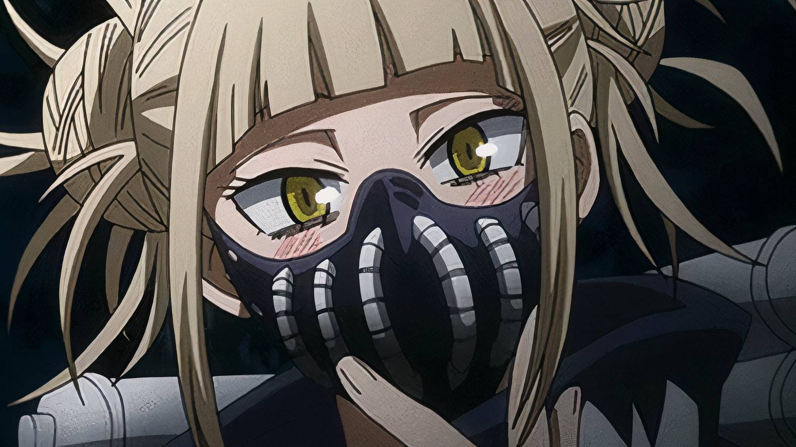 Toga wearing a mask