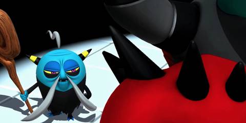 Master Vik speaking to Zavik