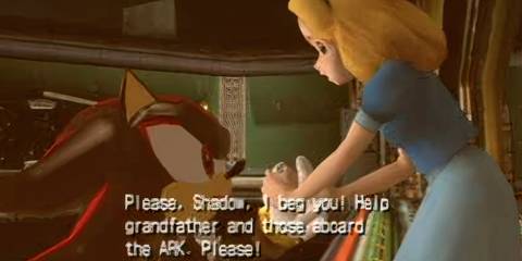 Maria speaking to Shadow 