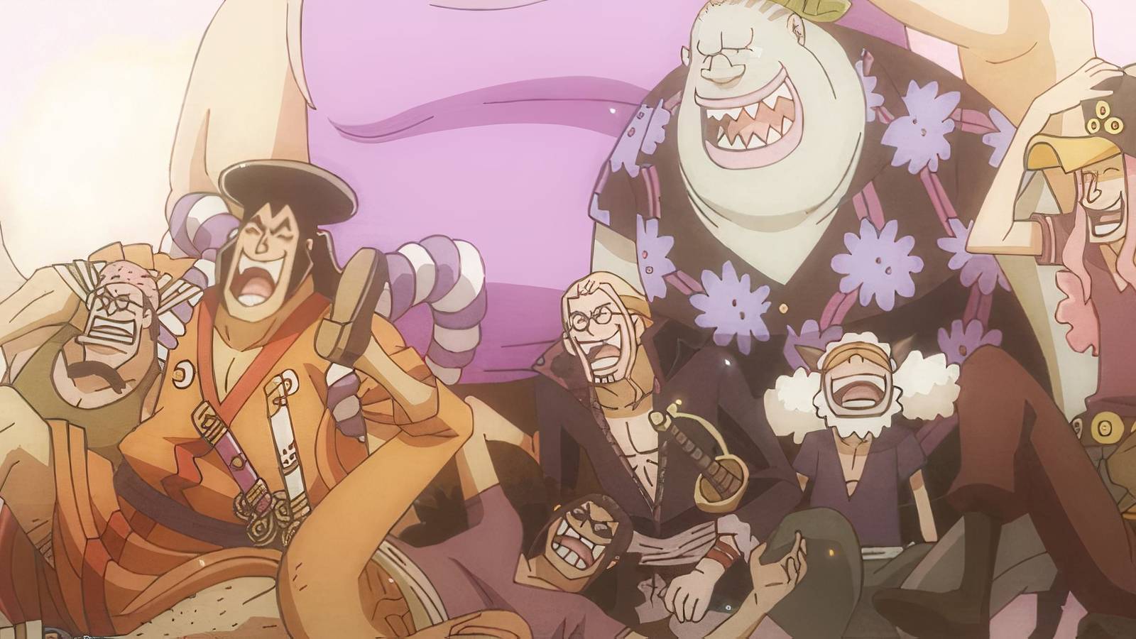 Rogers crew laughing