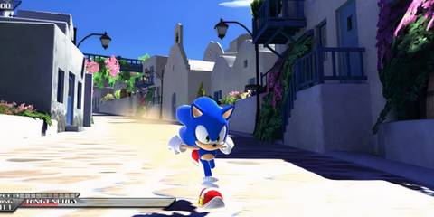 Sonic Unleashed running through Apollos