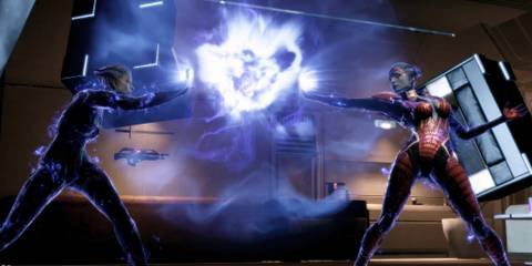 Samara and Morinth fighting