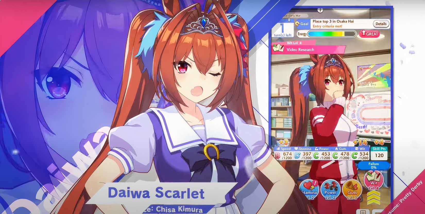 Umamusume: Pretty Derby - Daiwa Scarlet