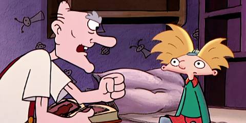 Arnold and his gandad