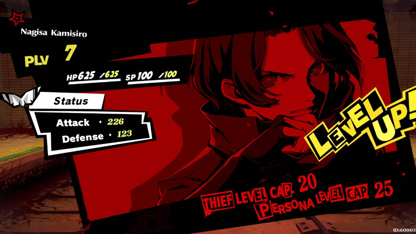 The Level Up Screen For Wonder 