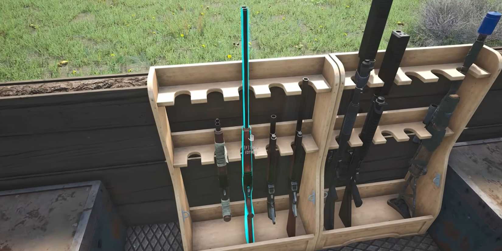 SCUM rack of multiple shotgun types-1