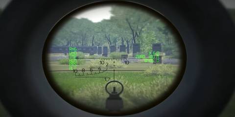 SCUM SVD looking through long range scope
