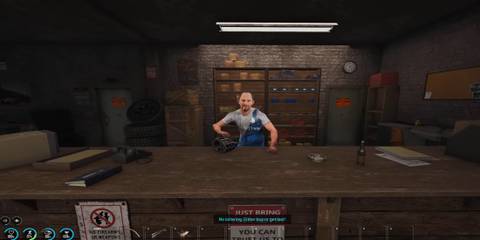 SCUM trader mechanic