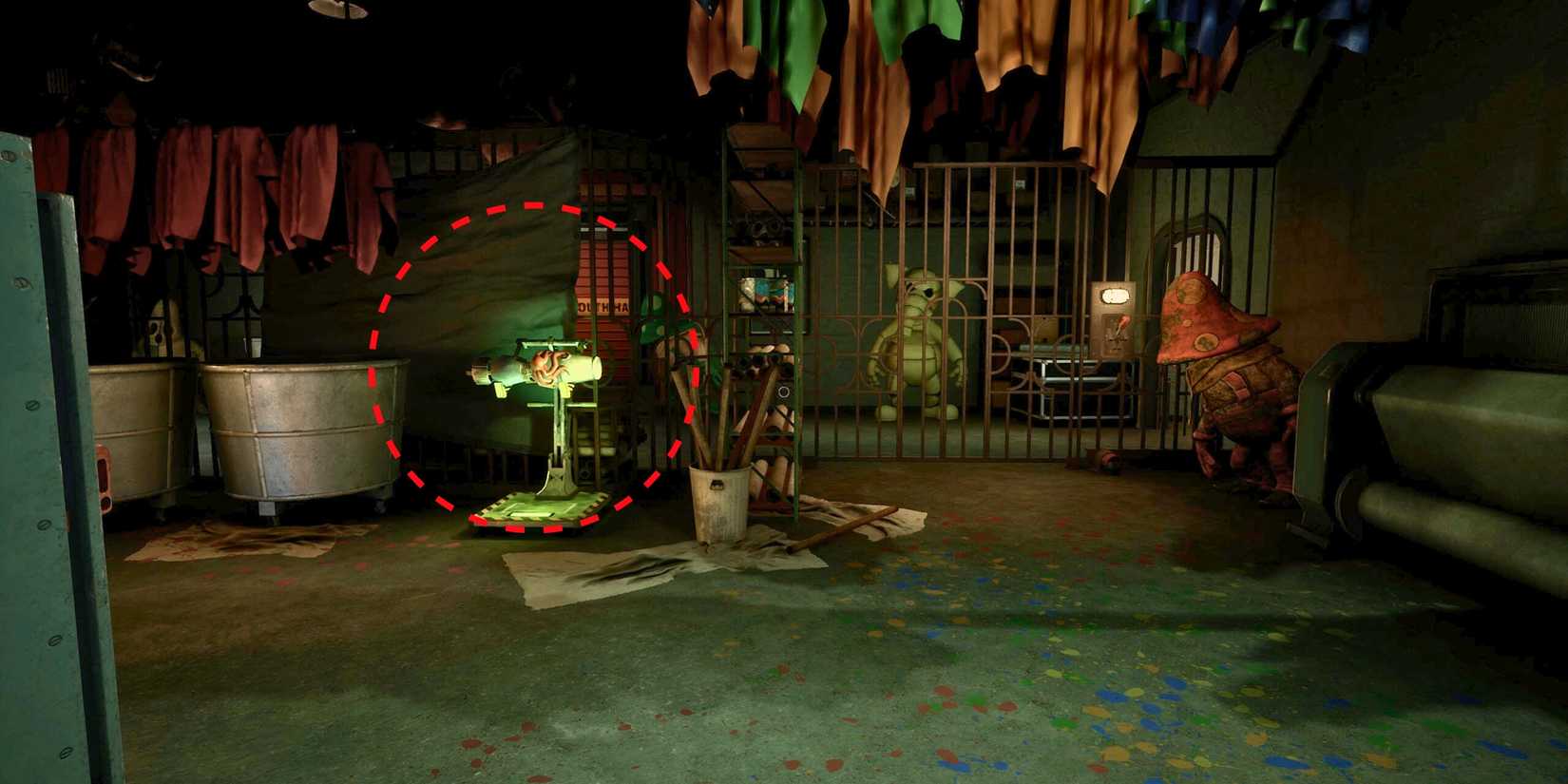 Springlock Suit Inside All Captain Springlock Suit Part Locations In FNAF: Secret of the Mimic