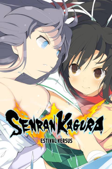 Senran Kagura Estival Versus video game cover art tag