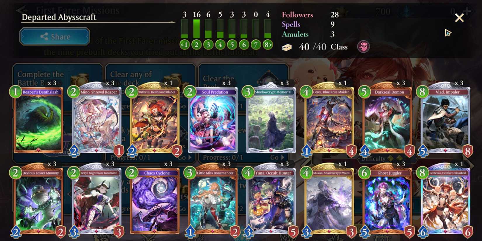 Shadowverse: Worlds Beyond cards