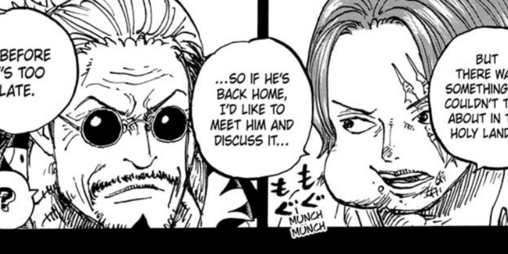 Oda Finally Makes Shanks A Knight In The Manga one piece
