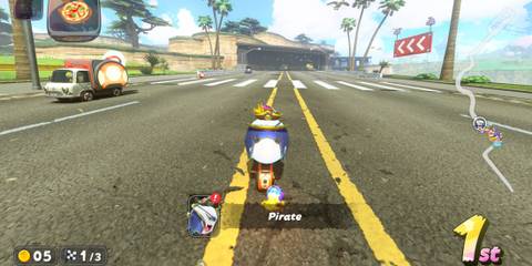 Shell Cup Mario Kart World Boo Pirate