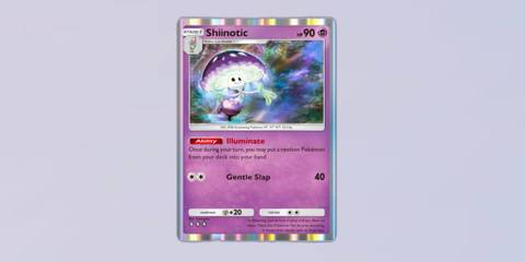 Shiinotic Extradimensional Crisis Expansion Pokemon TCG Pocket