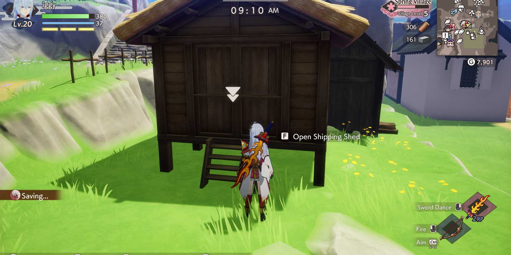 Image of the Shipping Shed in Rune Factory: Guardians of Azuma